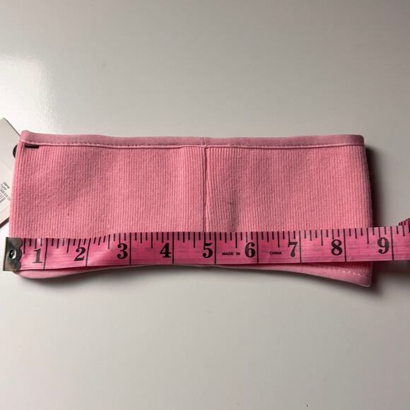 Nike Youth Pink Fleece Cold Weather Knit Headband - Picture 6 of 7